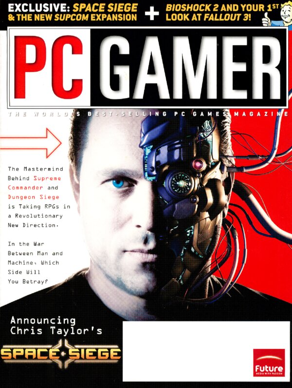 PC Gamer US   Issue 165 (September 2007) cover